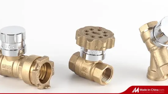  Brass Anti-Theft Magnetic Lockable Ball Valve for Potable Water From China Manufacturer